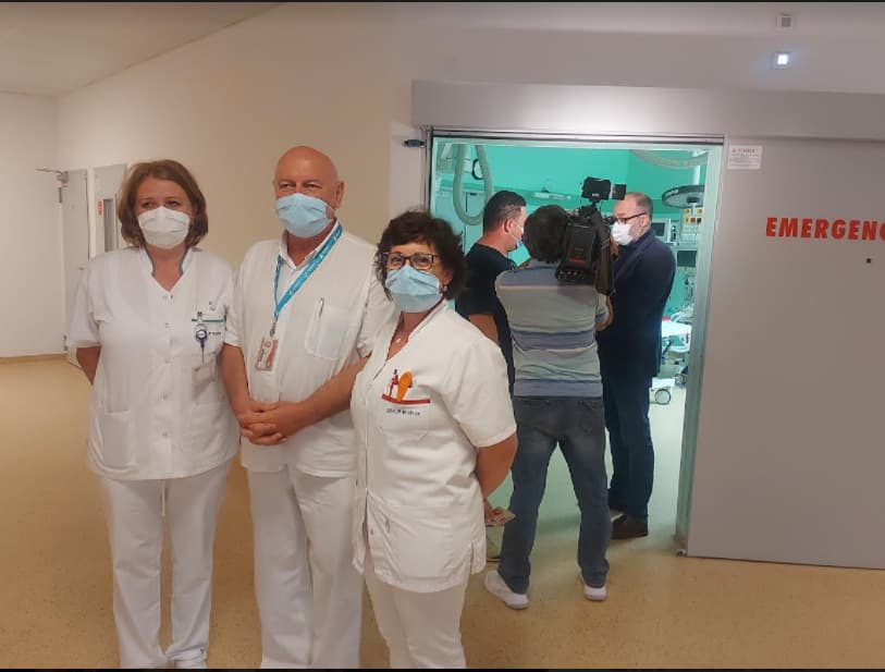 Urgentný príjem UNLP je po požiari opäť v prevádzke