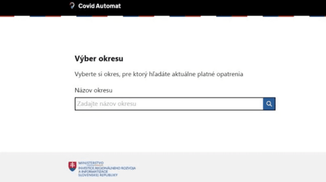 Od pondelka už nebude podľa COVID automatu žiadny červený ani ružový okres
