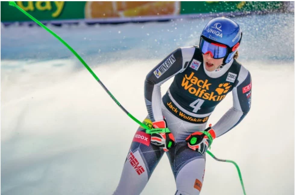 Vlhová spokojná po 1. kole obrovského slalomu v Söldene