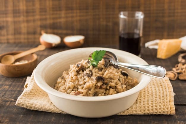 Jednoduchý recept na lahodné rizoto z hríbov