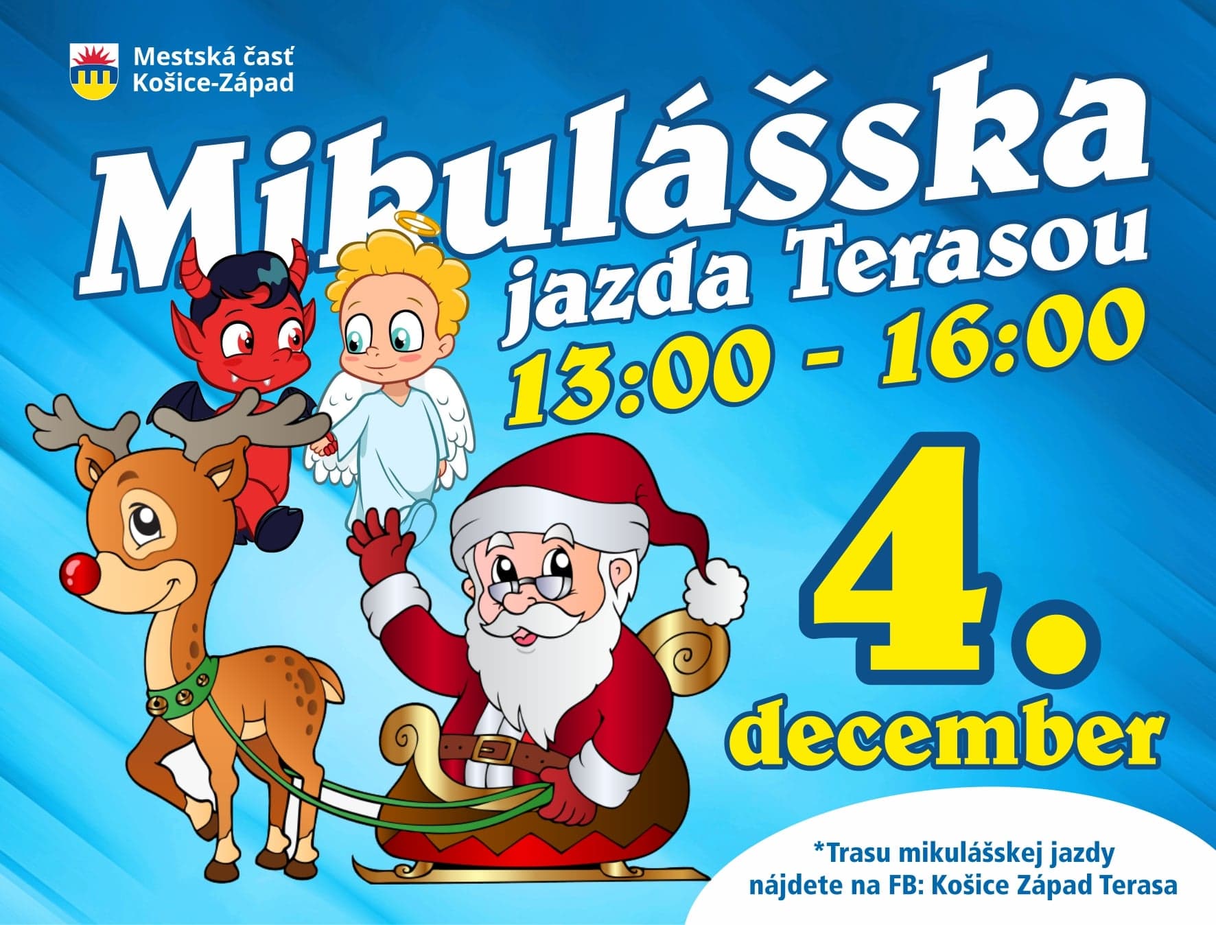Deti poteší Mikulášska jazda po Terase