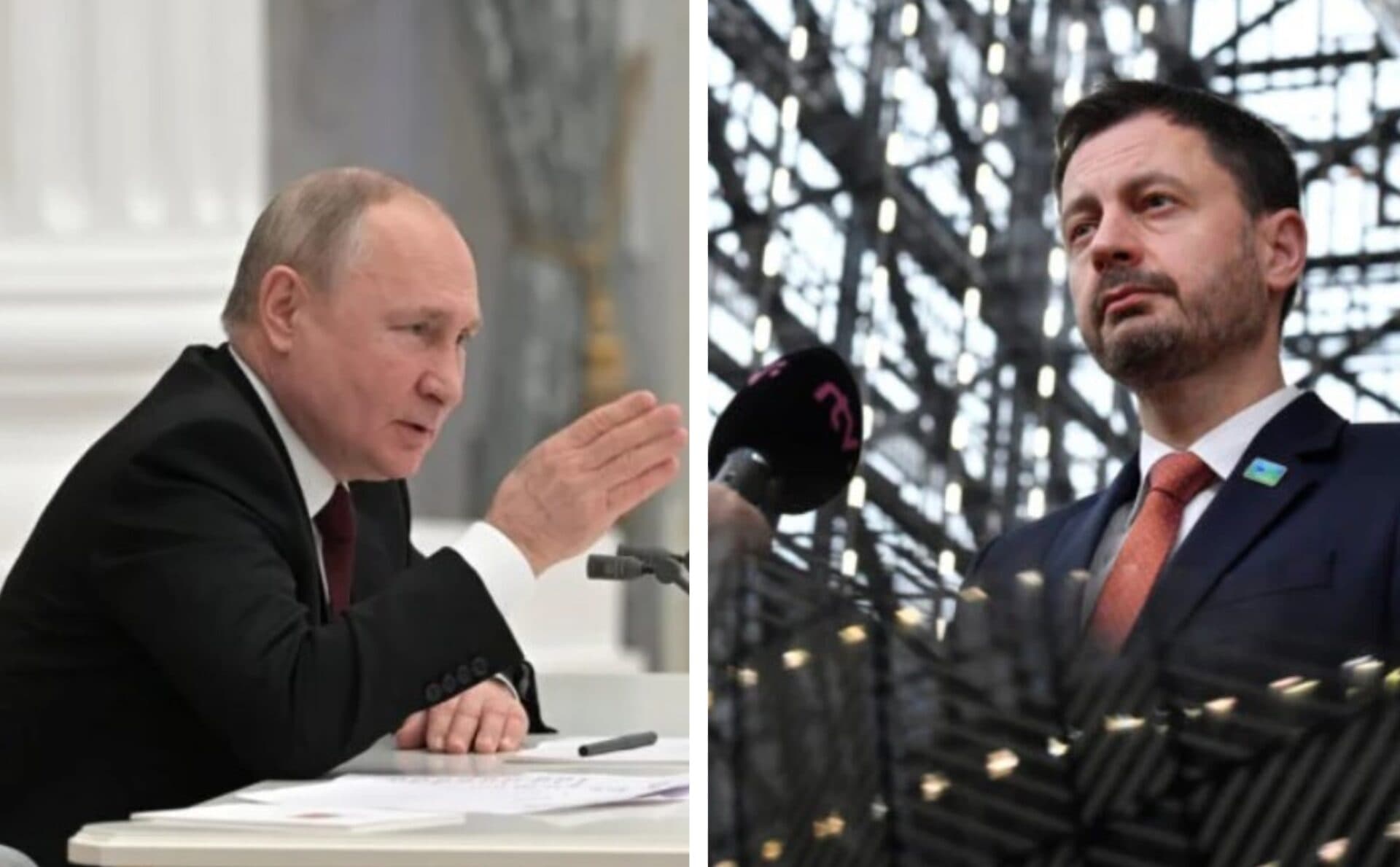 Premiér odsúdil konanie Moskvy, ktorá uznala separatistické republiky na Ukrajine