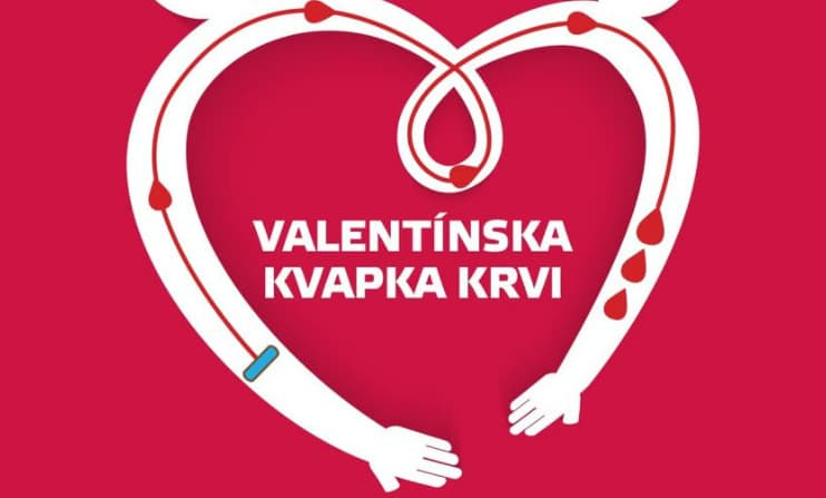 Darujte krv počas Valentínskej kvapky krvi
