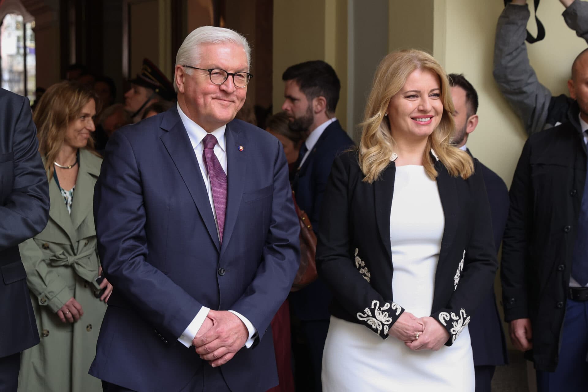 Zuzana Čaputová a nemecký prezident sa zhodli, že Ukrajine treba pomáhať humanitárne aj vojensky