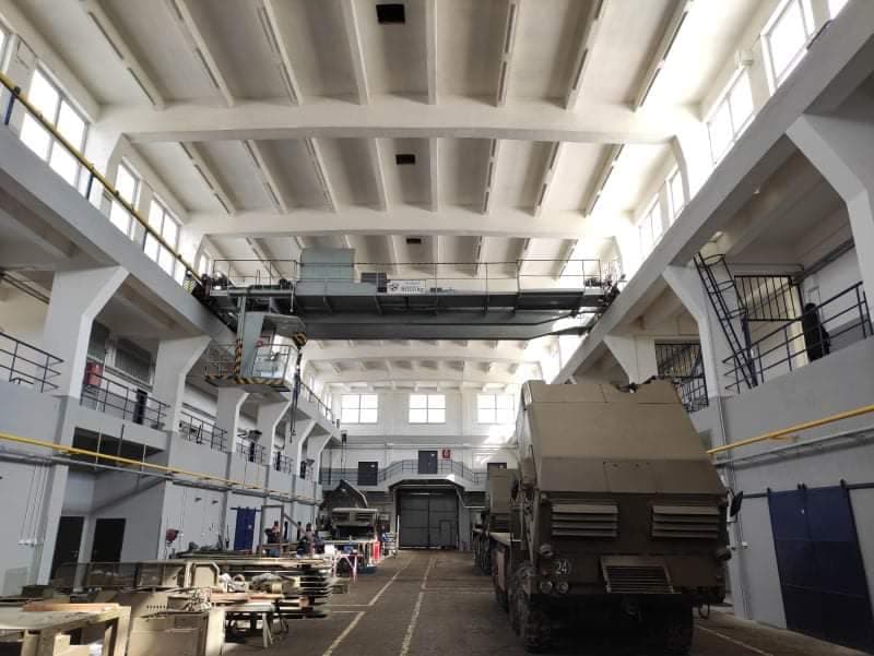 „Delová hala“ v Moldave je pripravená na modernizačné projekty Ozbrojených síl (FOTO)