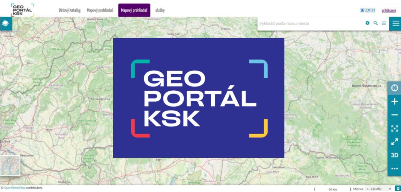 Košická župa spustila geoportál Košického samosprávneho kraja