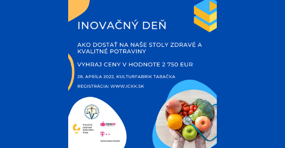 Kreatívna súťaž s jasným zámerom a finančnou odmenou. Inovačný deň v Tabačke už čoskoro