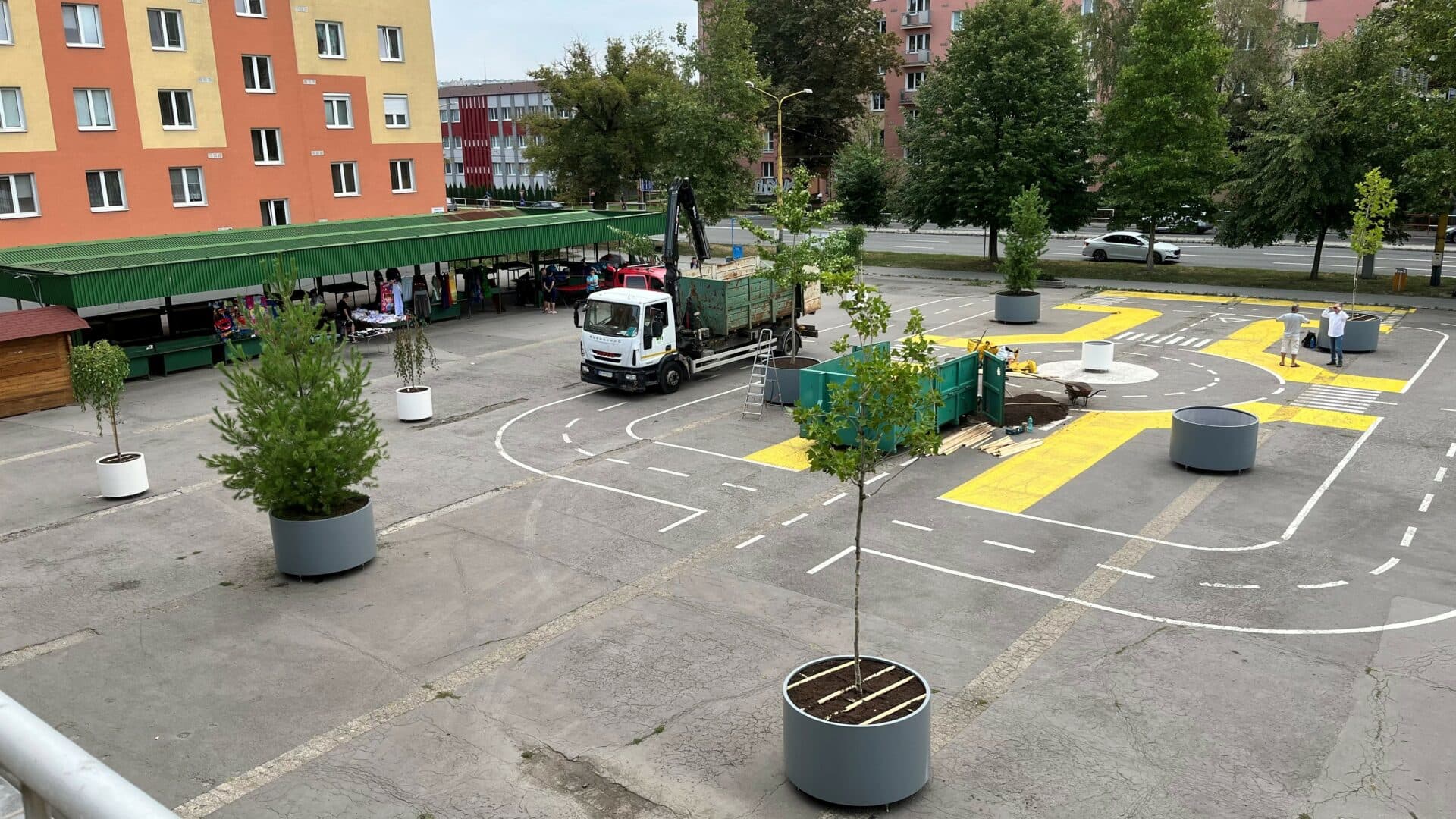 Námestie Jána Mathého na Severe dostane nový nádych