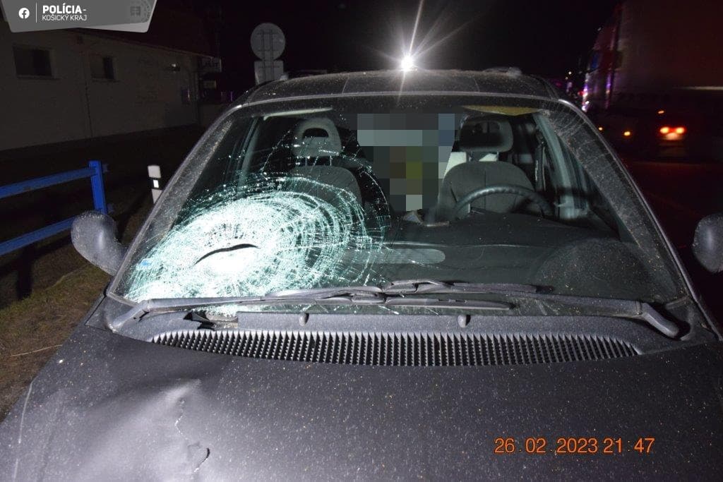 Auto zachytilo seniorku pri prechádzaní cez cestu. Nehodu neprežila  (FOTO)