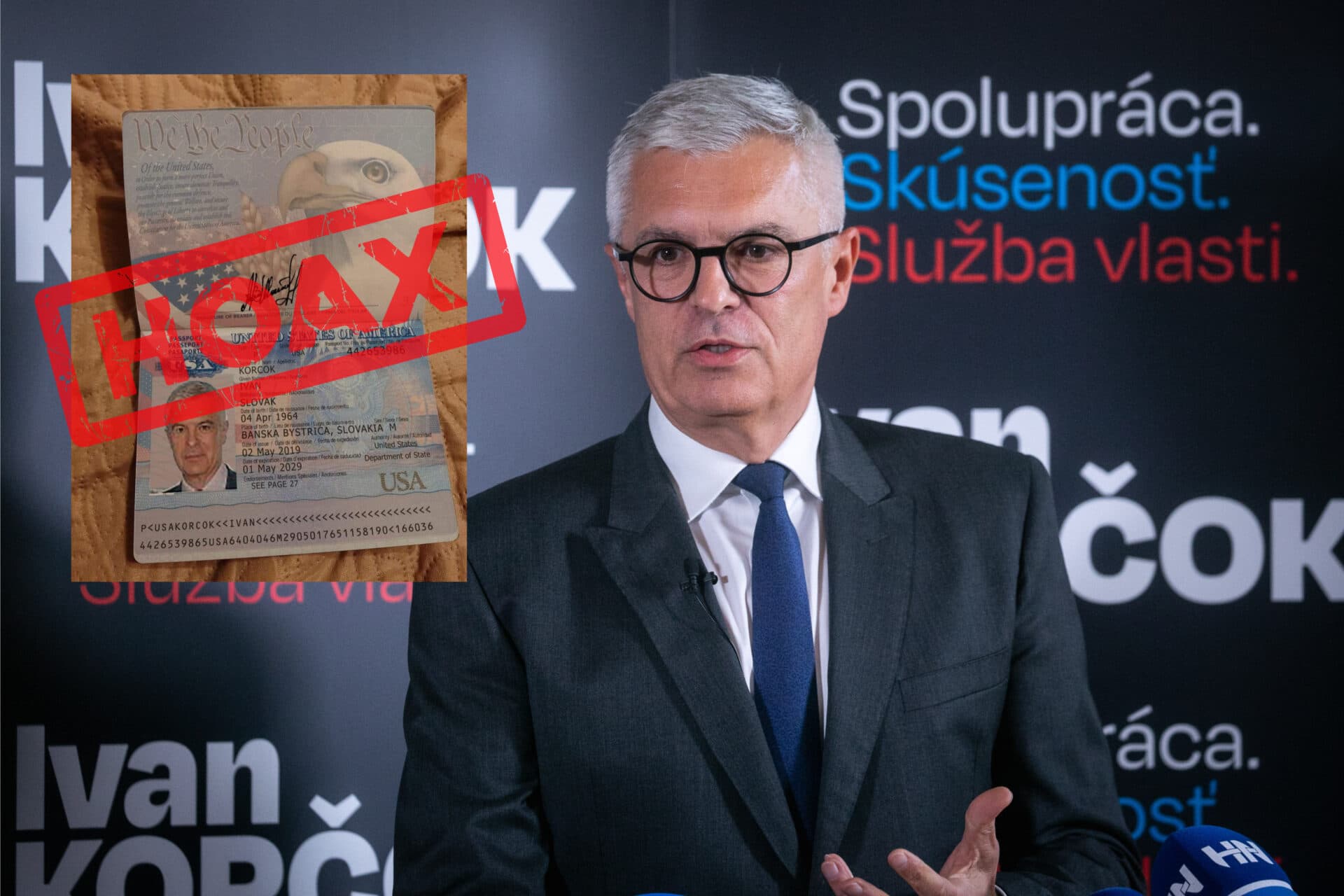 Korčok odmieta tvrdenia, že vlastní americký pas. Označil to za antikampaň