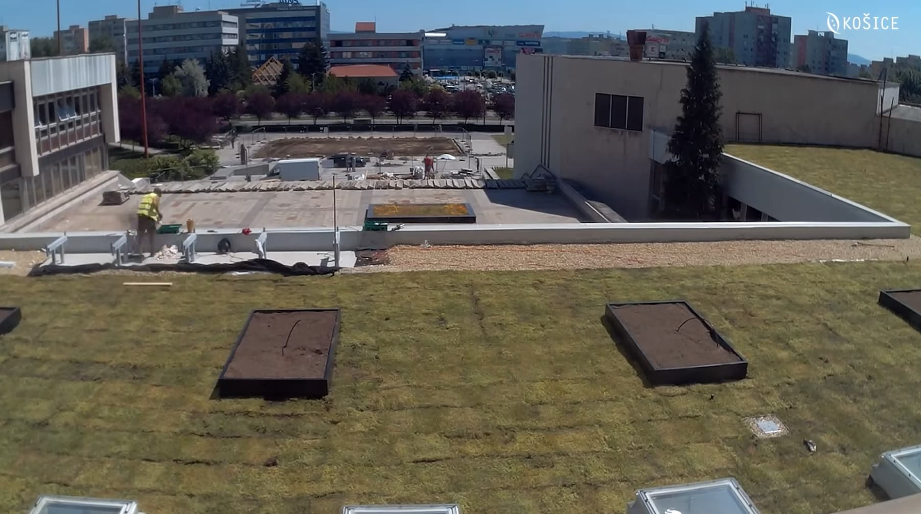 Košický magistrát má ZELENÚ STRECHU. Projekt by mal zvýšiť kvalitu života v meste (VIDEO)