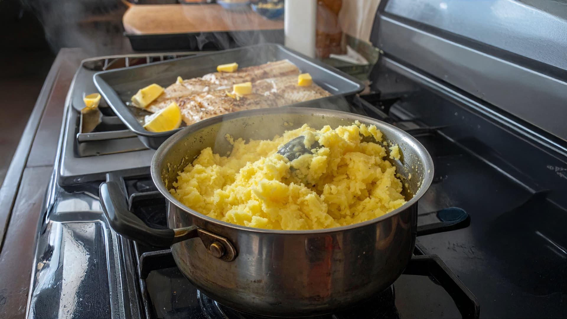 Tip na recept: Pečená treska so zemiakovým pyré
