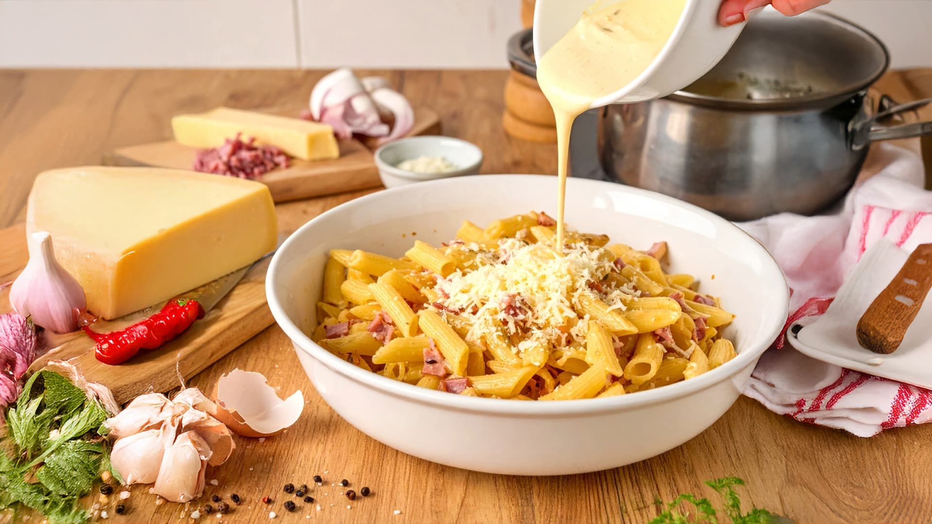 Fotografia k súvisiacemu článku Tip na recept: Zapekané cestoviny so šunkou a syrom