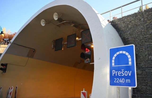 Fotografia k súvisiacemu článku Tunel Prešov bude počas najbližších nocí uzavretý kvôli údržbe a servisu