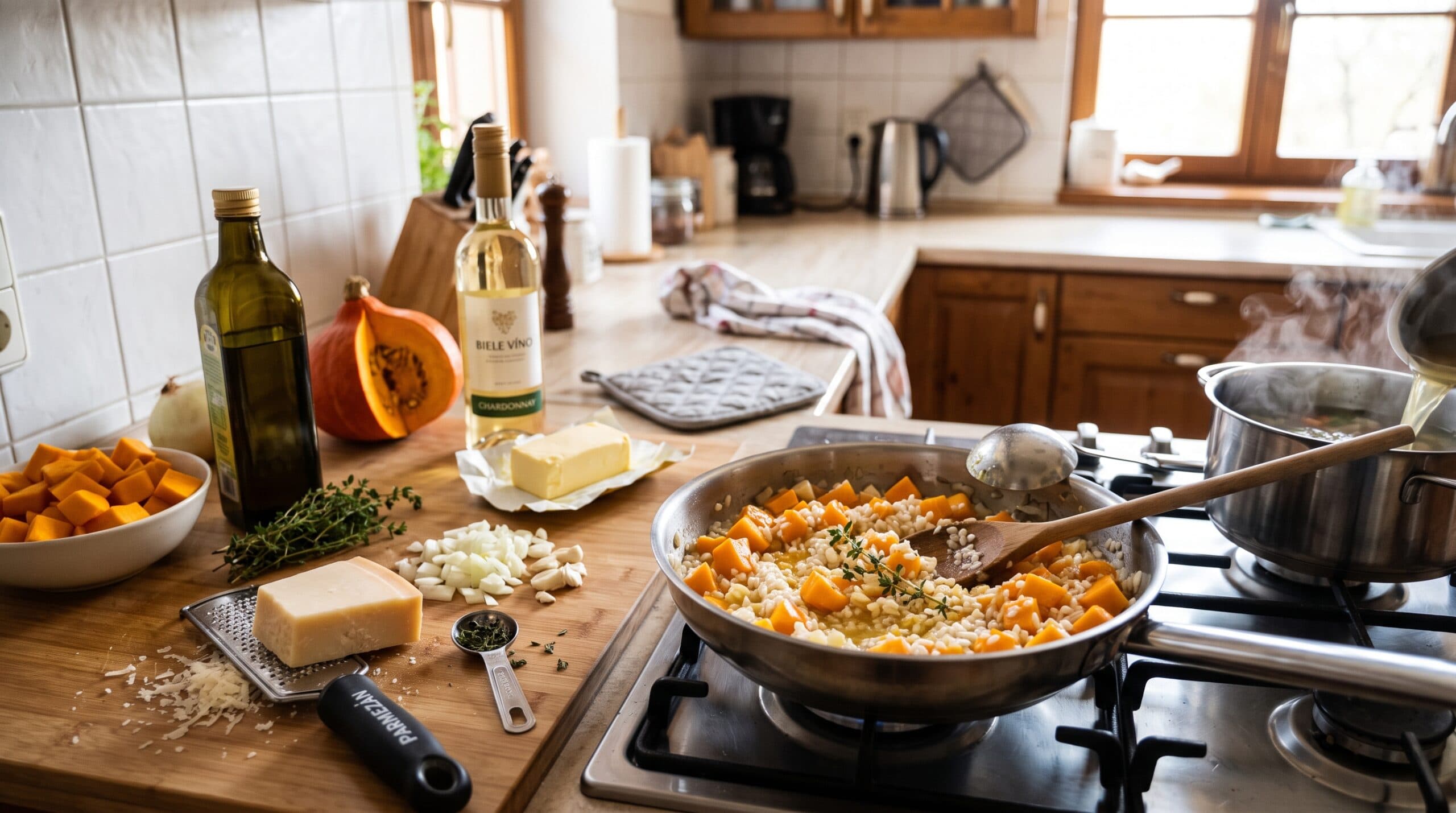 Fotografia k článku Tip na recept: Tekvicové rizoto s parmezánom a tymianom