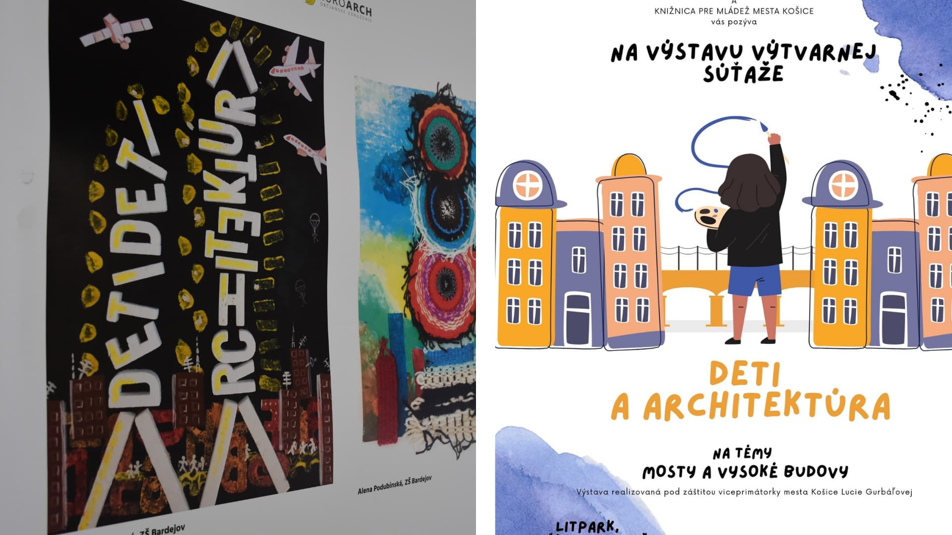 Výstava Deti a architektúra spestrí priestory košického Kulturparku