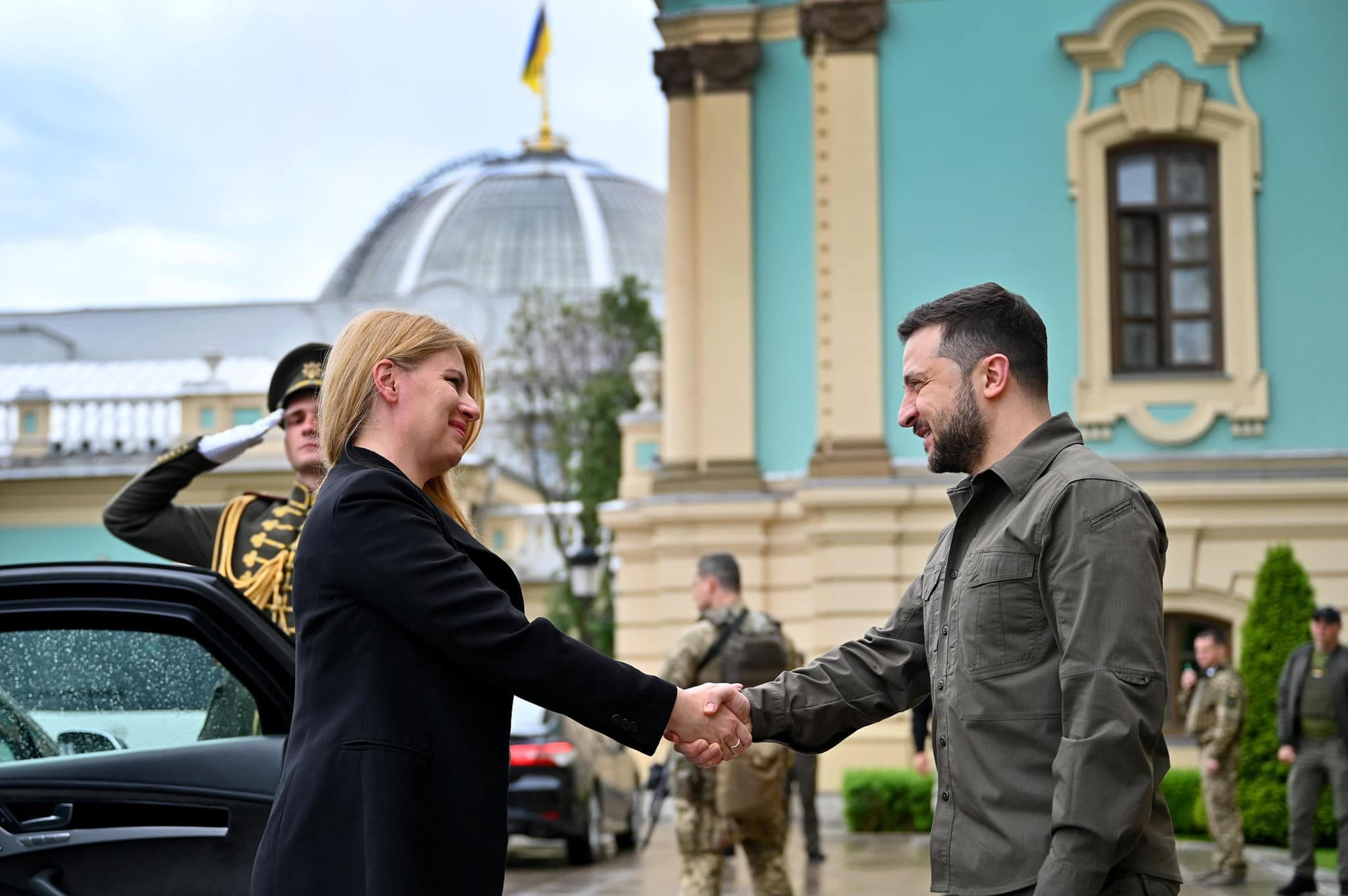 Prezidenti stredoeurópskych a východoeurópskych štátov podporujú územnú celistvosť a suverenitu Ukrajiny