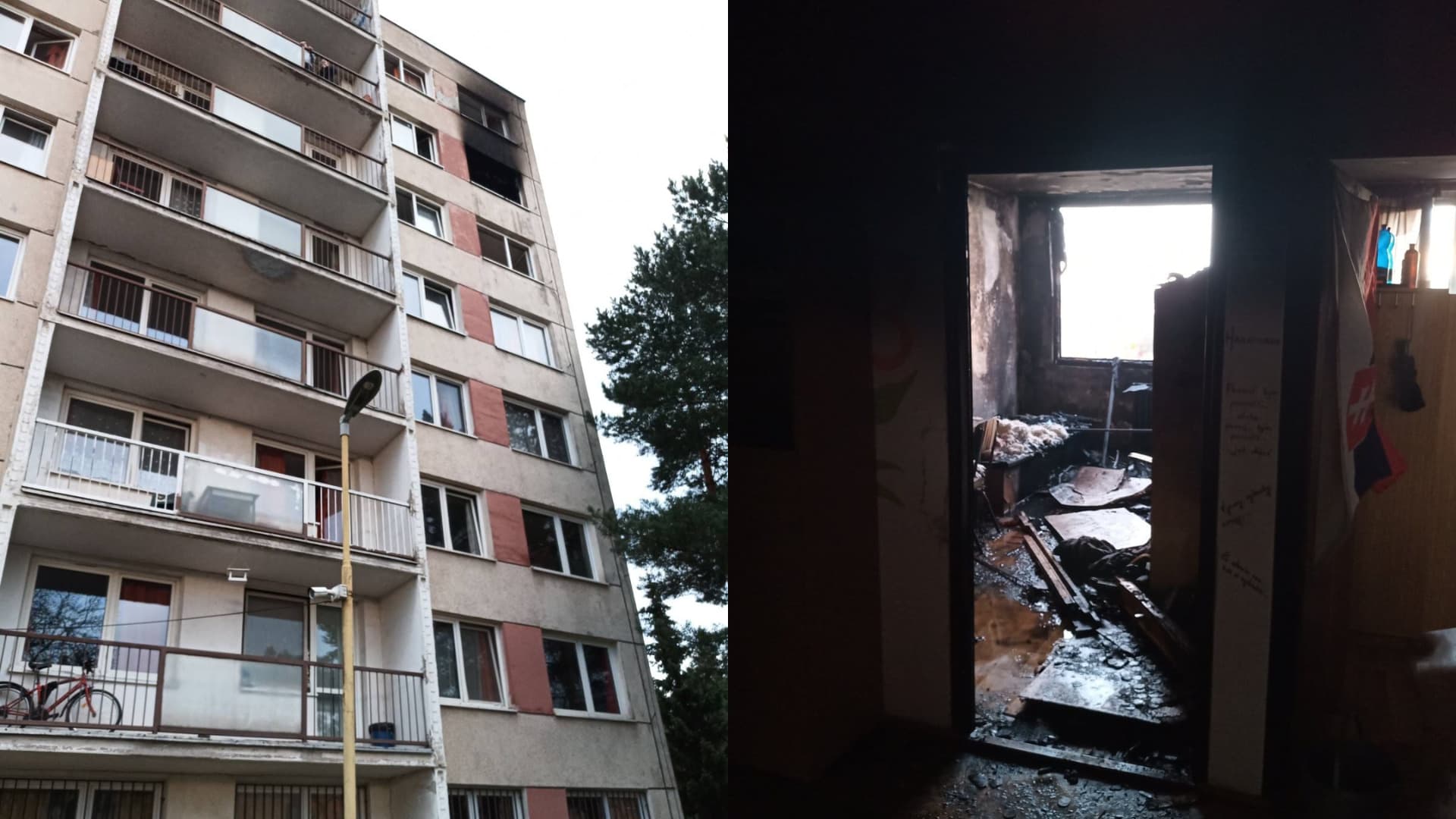 Košický internát skončil v plameňoch