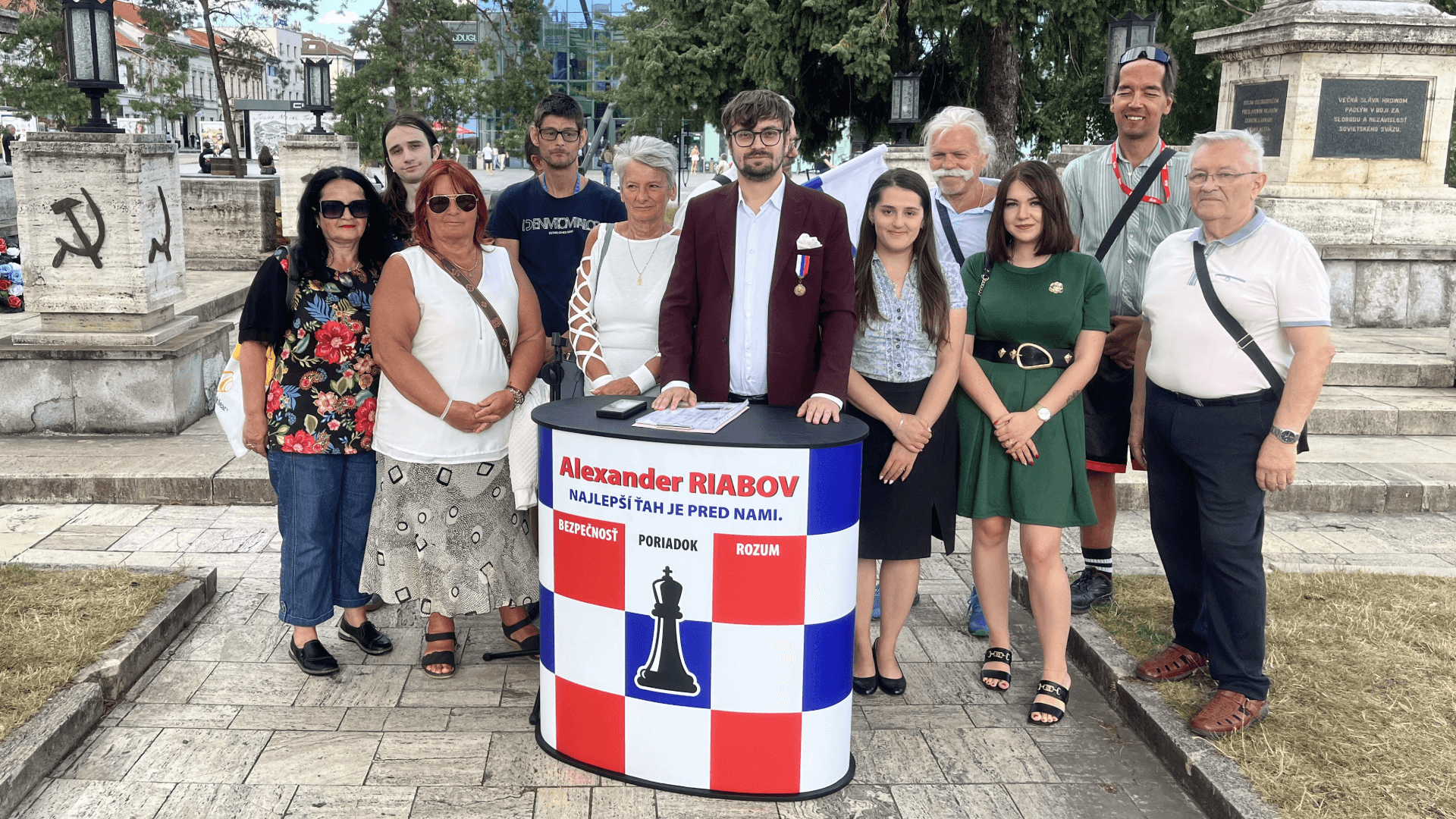 Fotografia k článku Alexander Riabov oficiálne oznámil kandidatúru na primátora mesta Košice.  Základom jeho vízie sú bezpečnosť, poriadok a rozum. 