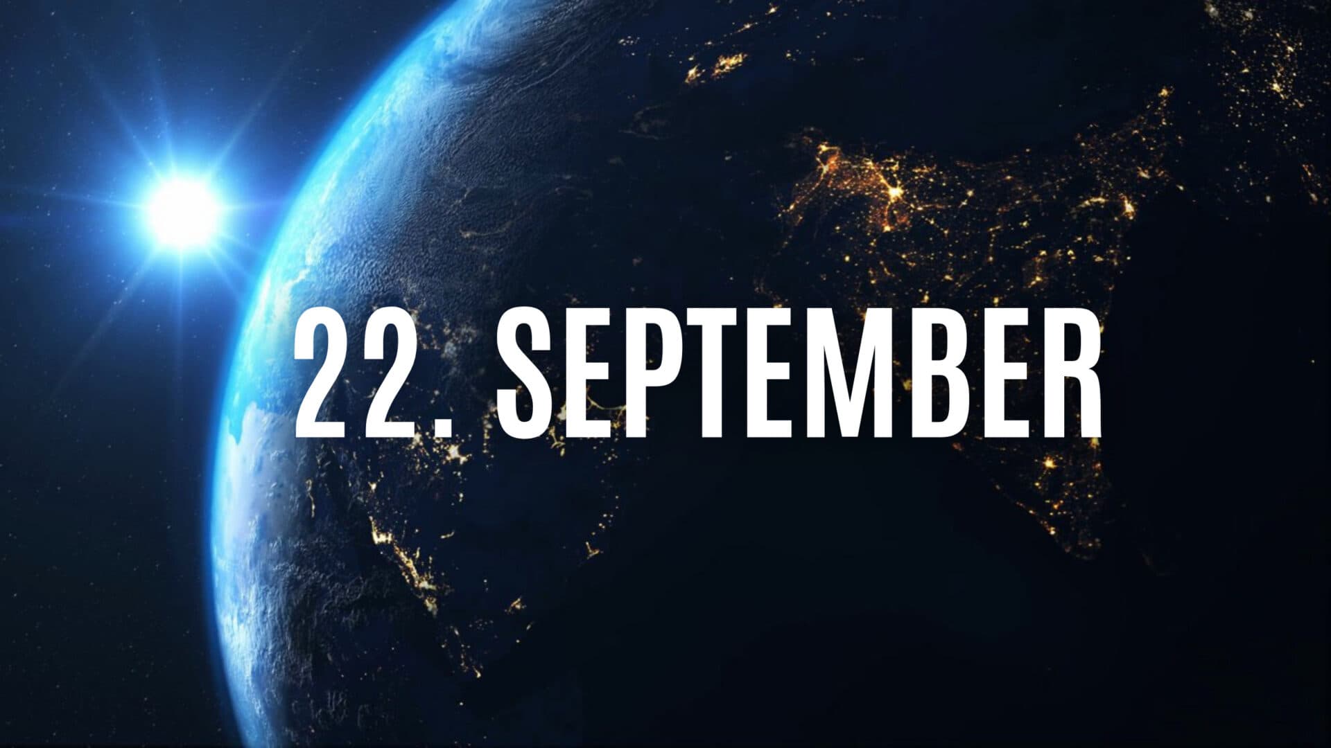 Čím je tohtoročný 22. september špeciálny?