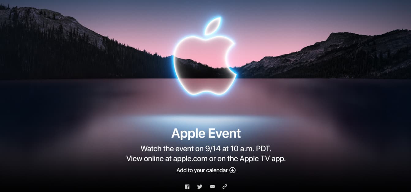 Septembrový Apple Event sa bude konať už o pár dní