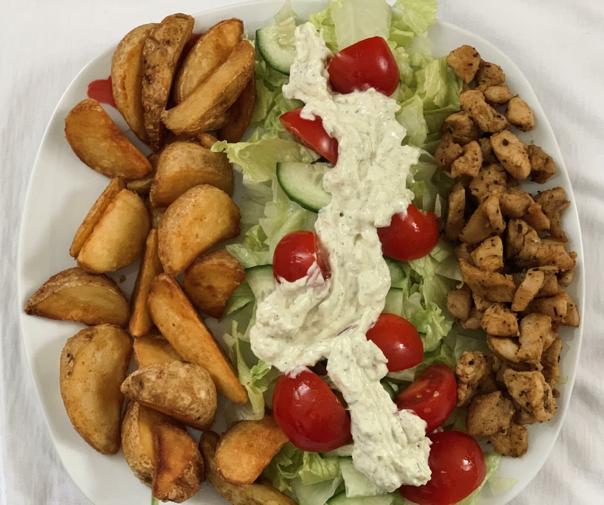 Jednoduchý recept na domáce gyros s tzatziky omáčkou