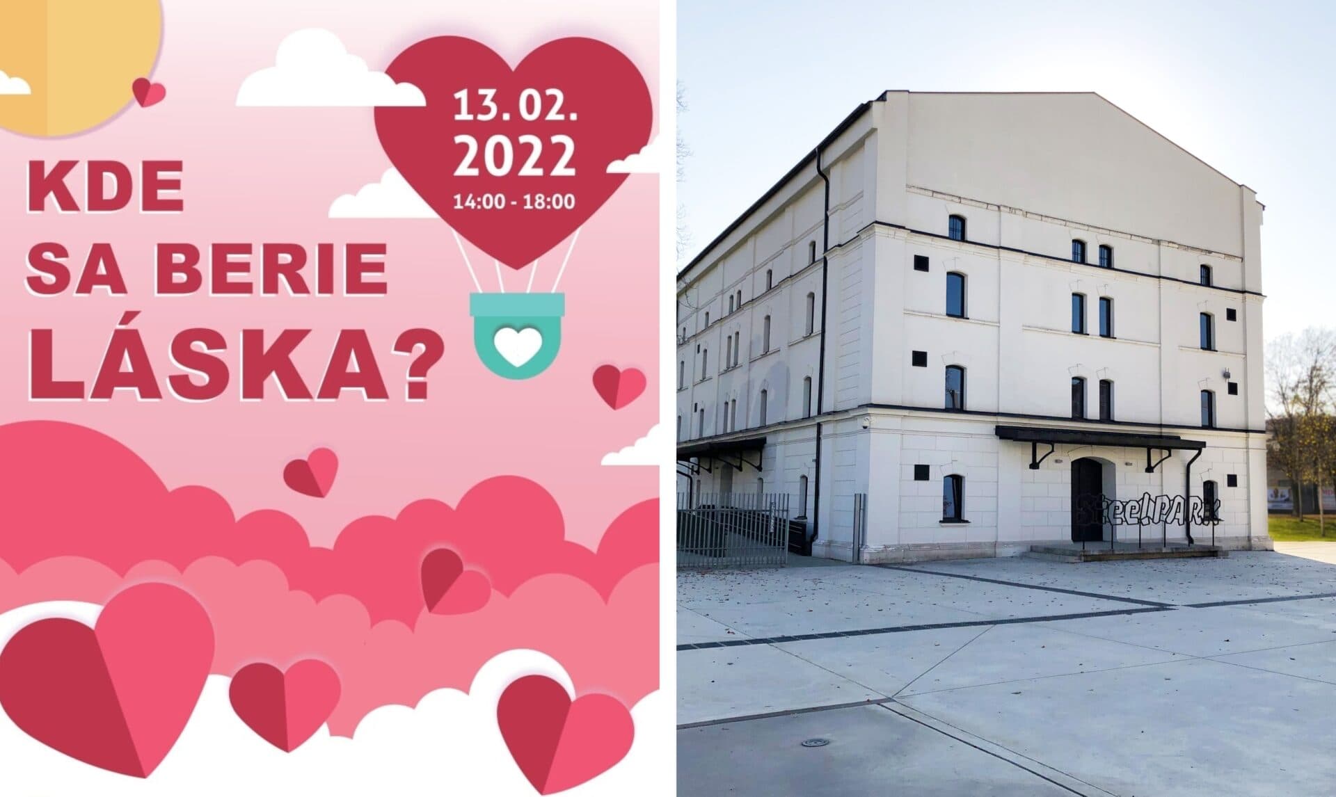 Kde sa berie láska? Steelpark pozýva na zaujímavú valentínsku akciu