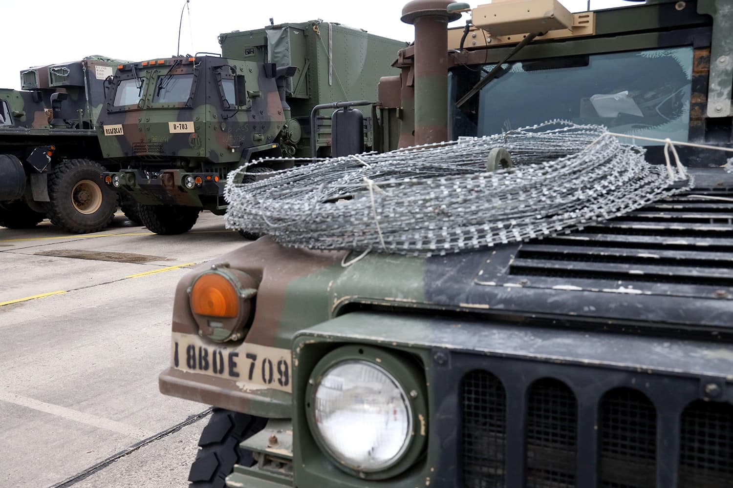 Na Slovensko dorazil prvý konvoj, presúva sa technika pre amerických vojakov (FOTO)