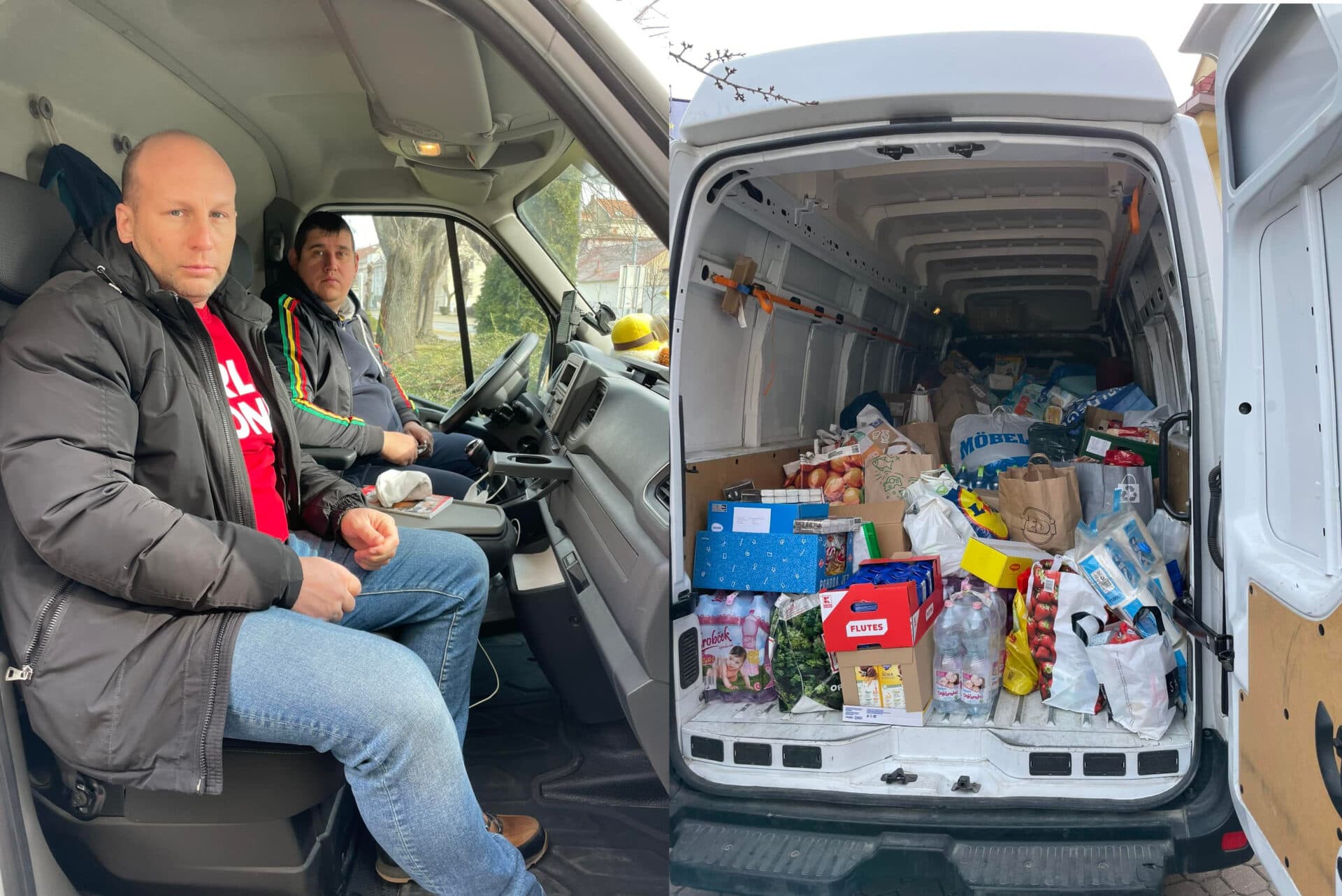 Prvá dodávka humanitárnej pomoci dorazila k ukrajinskej hranici