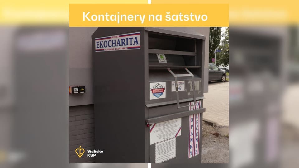Kontajnery na šatstvo v Košiciach budú minulosťou