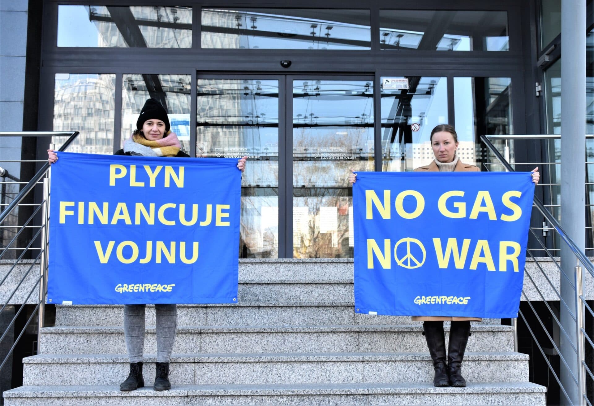 Závislosť na ruskom plyne financuje vojnu na Ukrajine, tvrdí Greenpeace