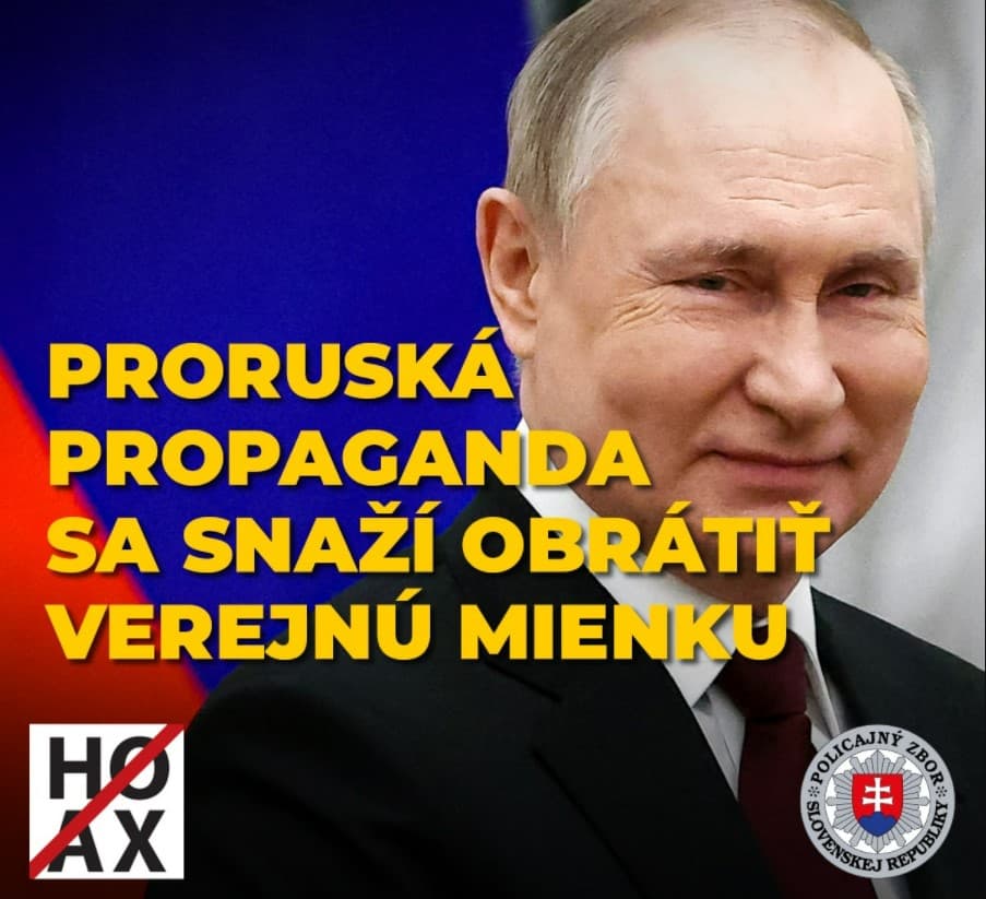 Stránka Hoaxy a podvody varuje pred novými témami proruskej propagandy