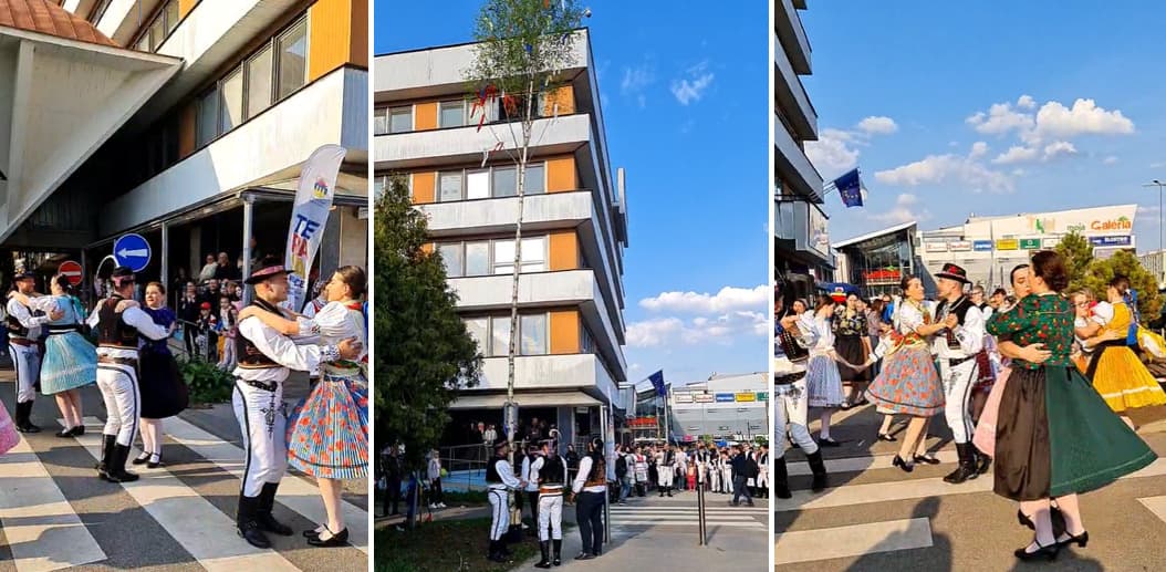 Na slovenské tradície netreba zabúdať, na Terase včera vztýčili máj
