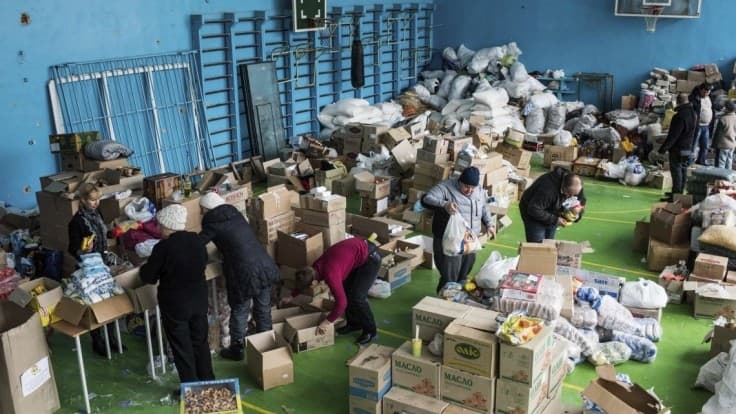 Košický kraj vydal zo skladov humanitárnej pomoci takmer 40 ton materiálu
