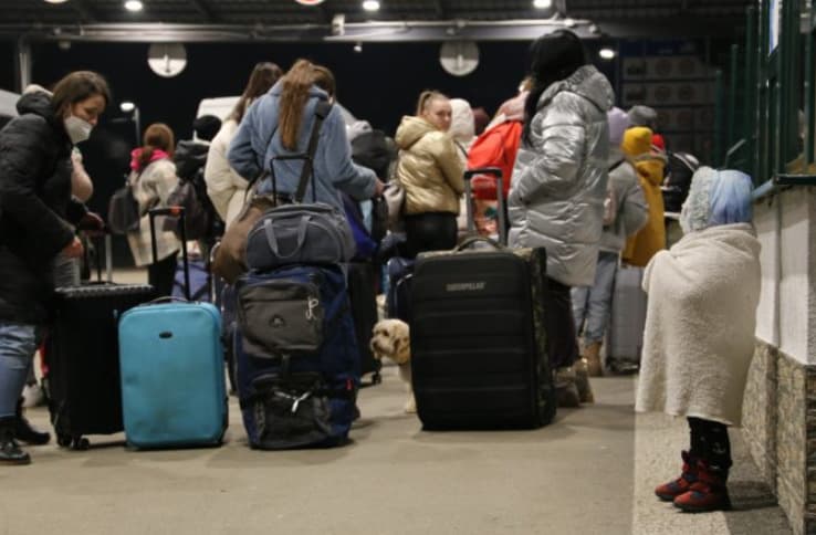 Slovensko-ukrajinské hranice od začiatku konfliktu prekročilo viac ako 433-tisíc osôb