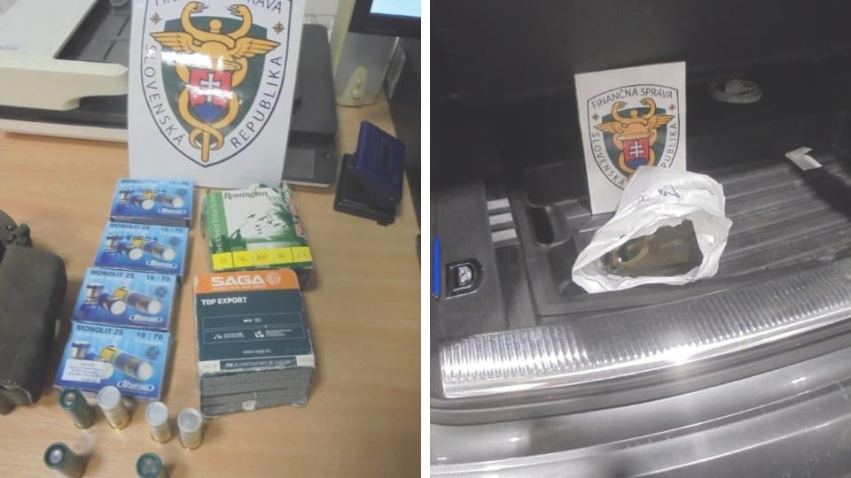 Na hraničnom priechode vo Vyšnom Nemeckom zaznamenali nezákonný dovoz streliva