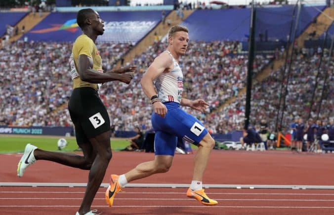 Ján Volko postúpil do semifinále v behu na 200 m