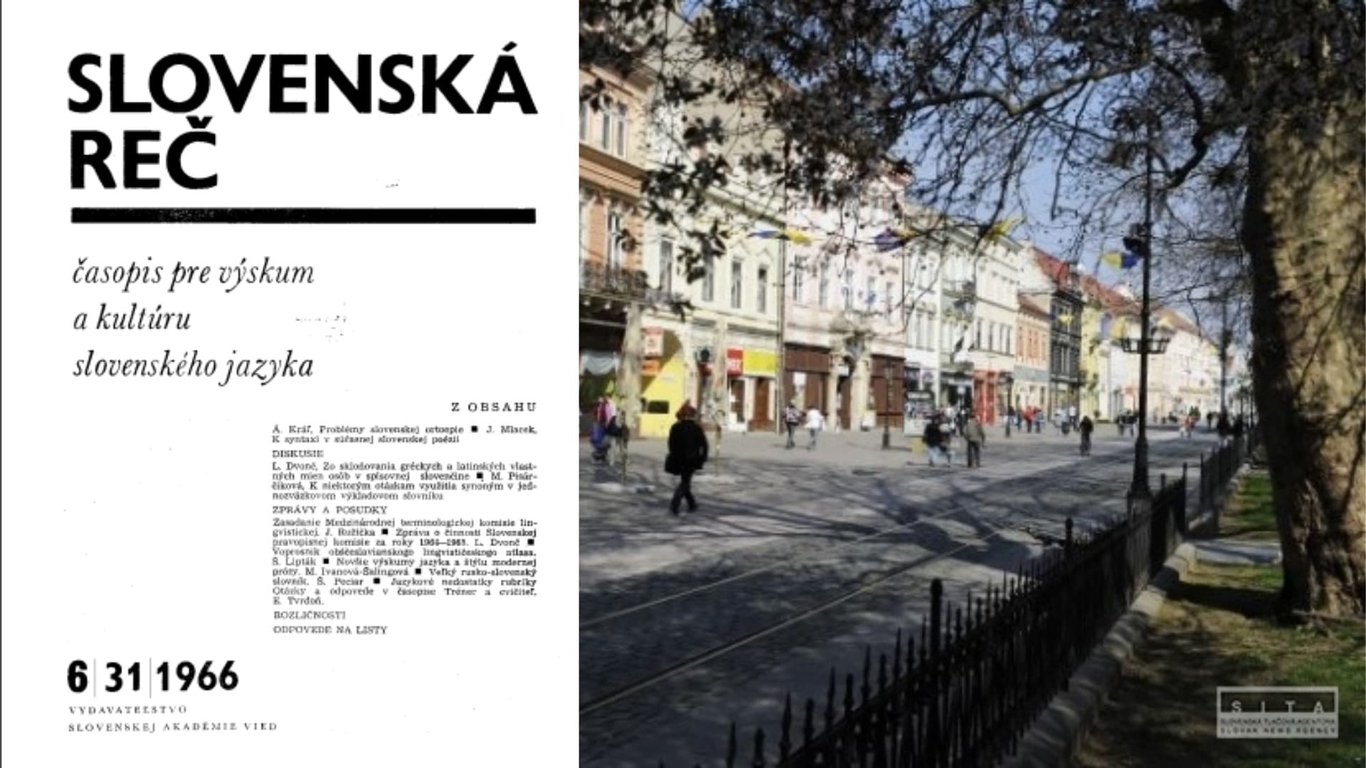 Najstarší slovenský jazykovedný časopis „Slovenská reč“ začal vychádzať v Košiciach pred 90 rokmi