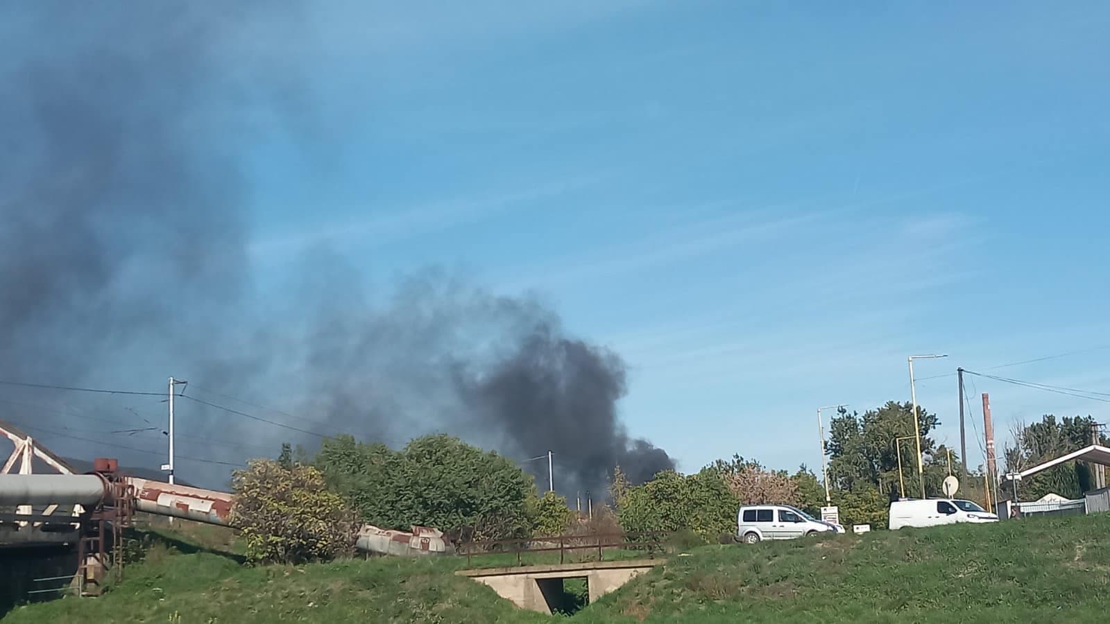 V Košiciach došlo dnes k požiaru (FOTO)