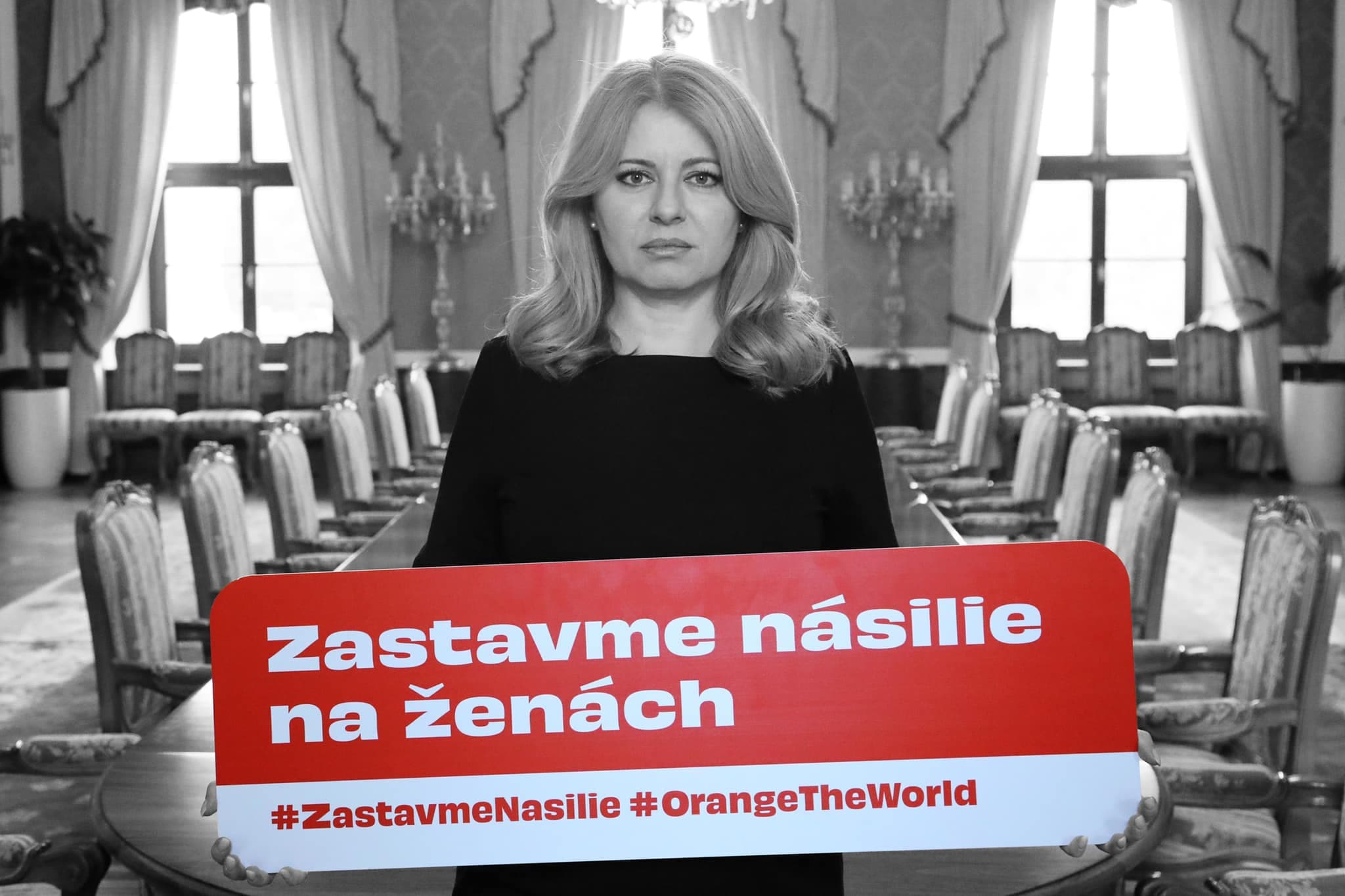 Proti násiliu na ženách sa musia spoločne postaviť ženy i muži, vyzýva Čaputová