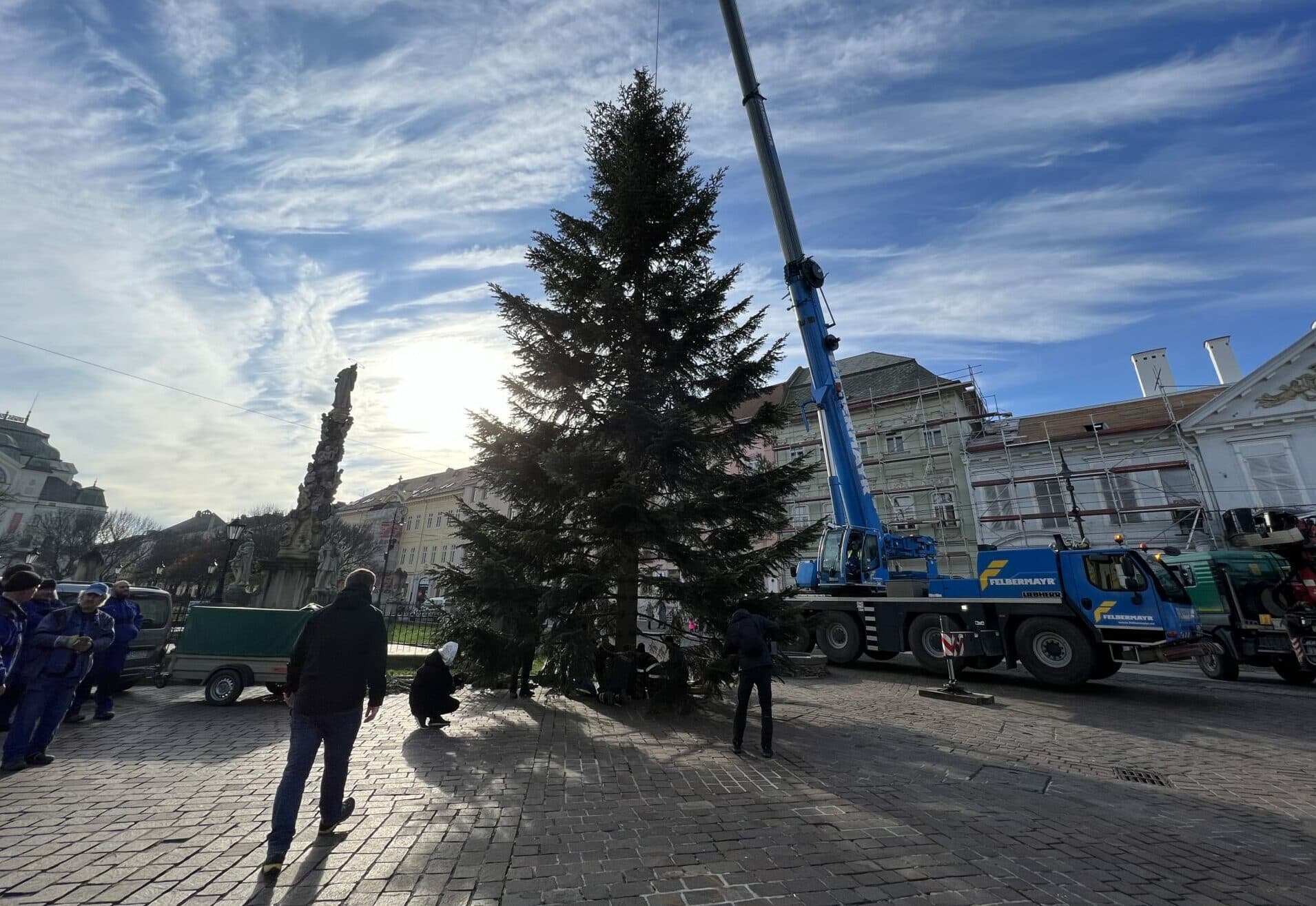 Košice už majú svoj VIANOČNÝ STROMČEK