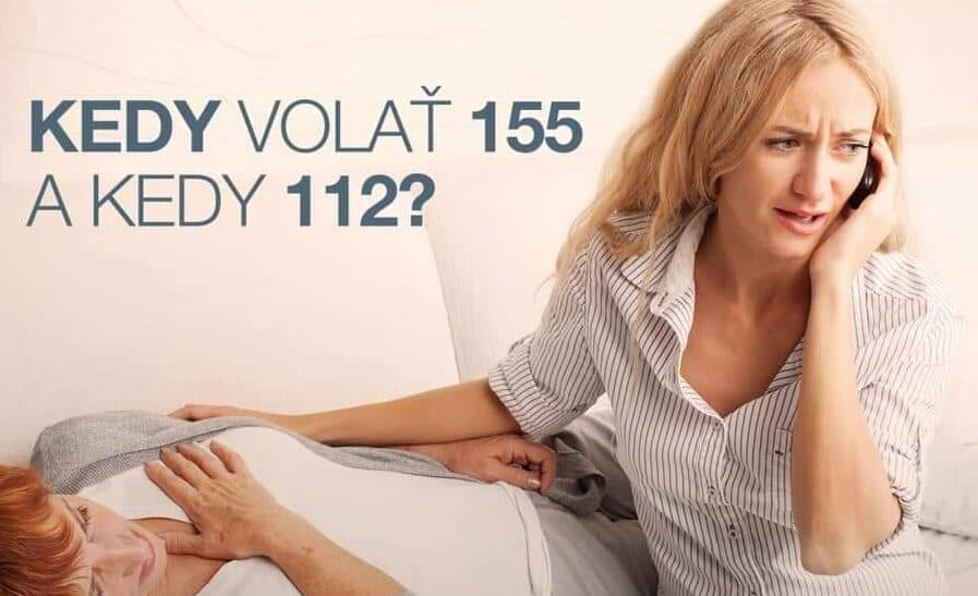 Kedy volať 112 a kedy 155? V prípade nesprávneho čísla sa pomoc môže oneskoriť