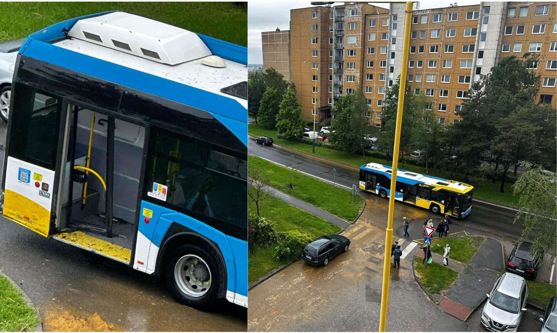 Vodič nabúral do autobusu MHD. Nerešpektoval značku a nafúkal viac než 1,7 promile