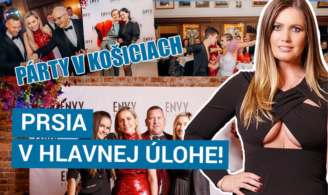 NAJPOMPÉZNEJŠIA párty v Košiciach: Selveková ako sexi DISKOGUĽA a v hlavnej úlohe Rezešovej PRSIA