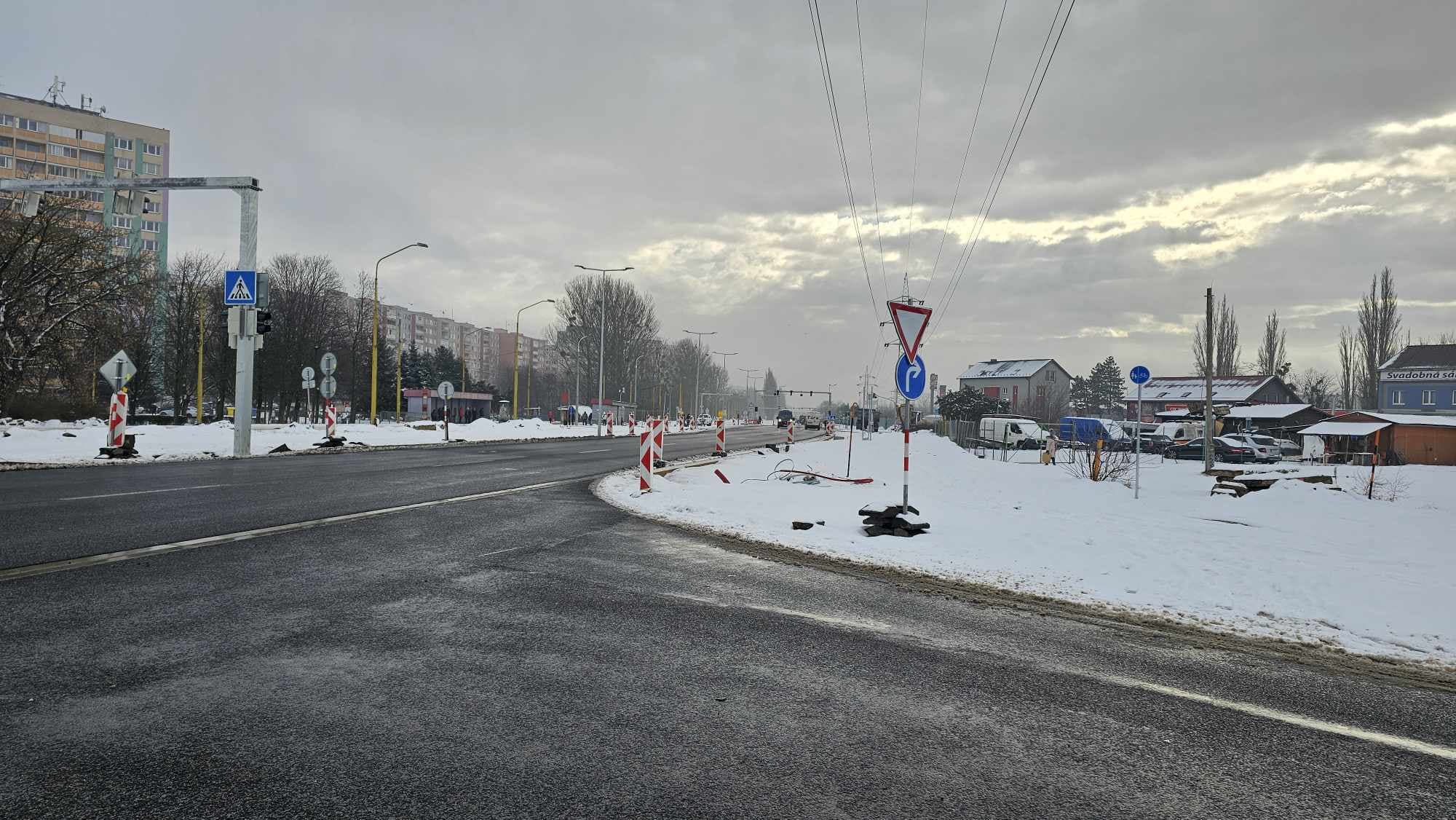 Víkend prinesie zmeny na Slaneckej. Doprava bude presmerovaná