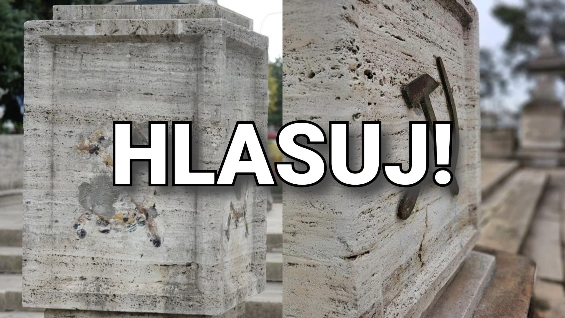Fotografia k súvisiacemu článku VEĽKÉ HLASOVANIE KOŠIČANOV: Ponechať kosáky a kladivá, alebo nie?