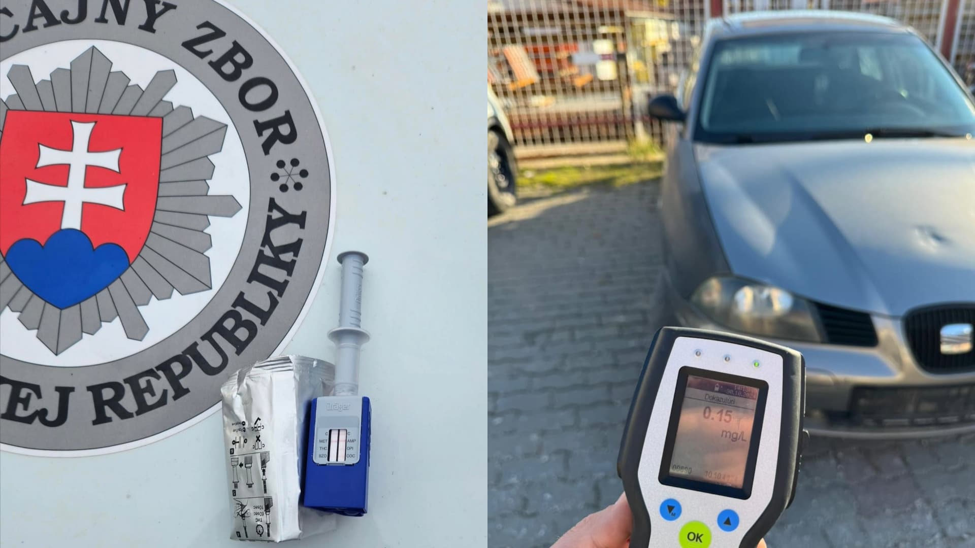 V Trebišove zadržali vodiča pod VPLYVOM DROG! Ďalší mal zákaz šoférovať od roku 2006