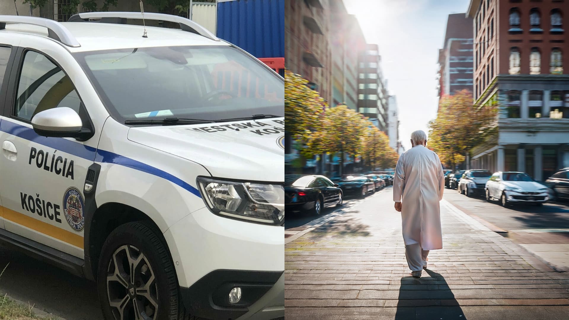 Mestskí policajti zachránili dezorientovaného pacienta z nemocnice