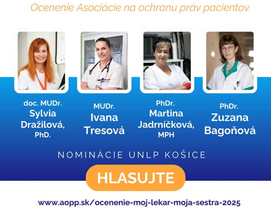 Košickí pacienti môžu oceniť obľúbenú lekárku v ankete