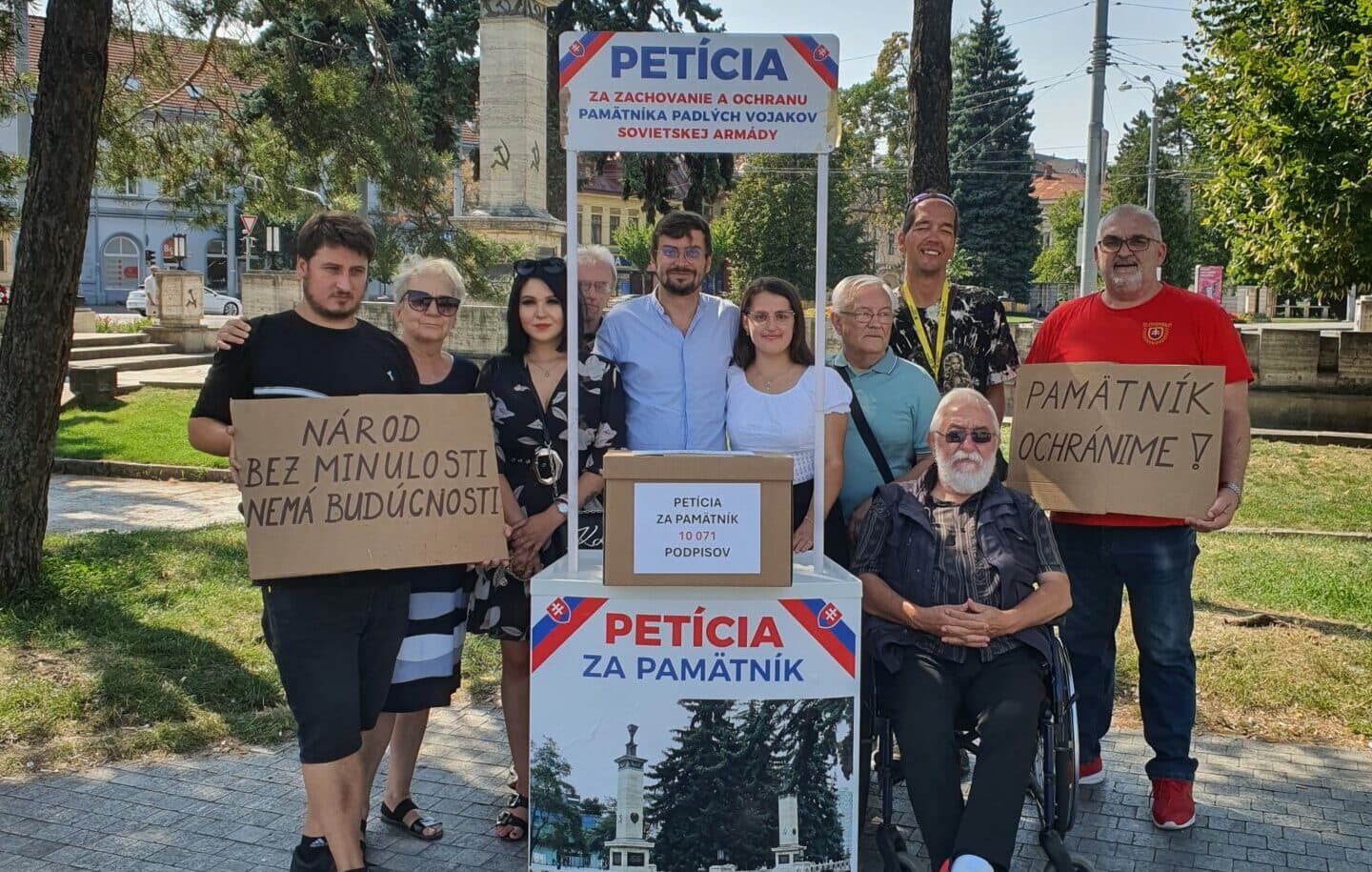 Petičiari za košický Pamätník Sovietom vítajú prijatie zákona o vyššej ochrane pamätníkov